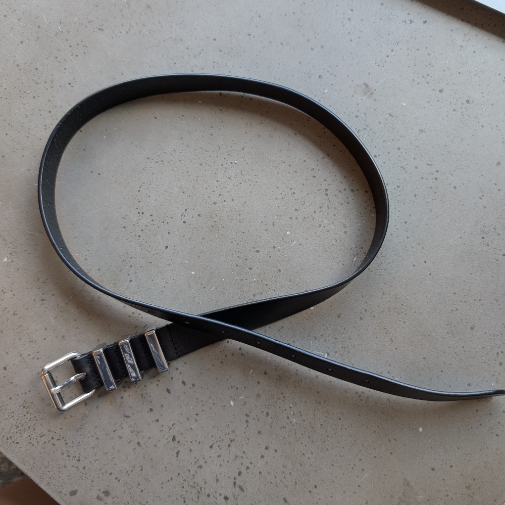 Rebecca Minkoff Black Leather Belt